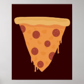 Pizza Slice Poster (Voorkant)