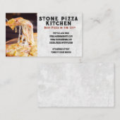 Pizza Slice Pull | restaurant Visitekaartje (Voorkant / Achterkant)