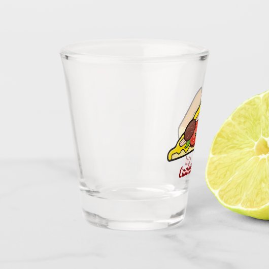 Pizza Slice Shot Glas (Links)