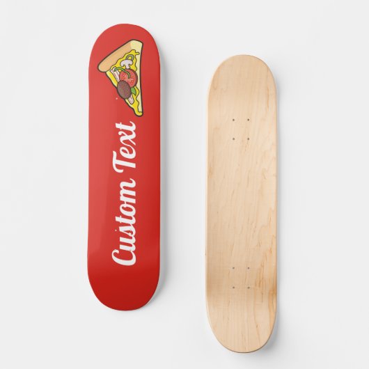 Pizza Slice Skateboard (Voorkant)