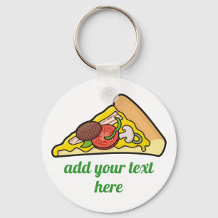 Pizza slice sleutelhanger