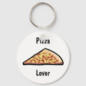 Pizza Slice Sleutelhanger (Voorkant)