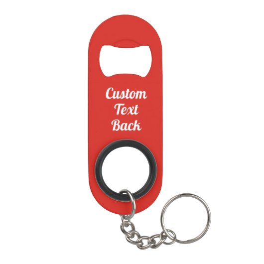 Pizza slice sleutelhanger flesopener mini flessenopener (Achterkant)