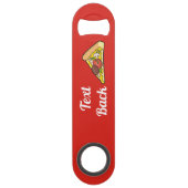 Pizza slice snel flessenopener speed flessenopener (Achterkant)