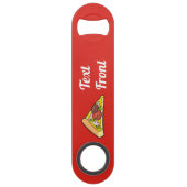 Pizza slice snel flessenopener speed flessenopener (Voorkant)