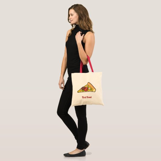 Pizza Slice Tas (Voorkant (model))