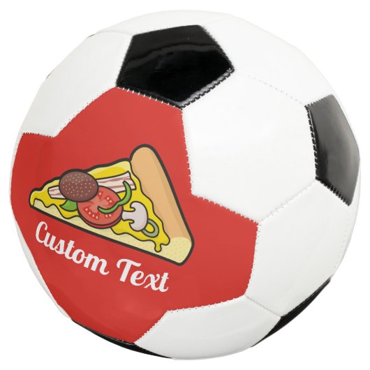 Pizza Slice Voetbal (Drie kwart)