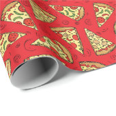 Pizza Slices Cadeaupapier (Rol Hoek)