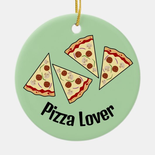Pizza Slices Design Ornament (Voorkant)