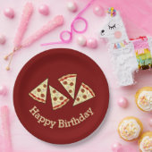 Pizza Slices Design Paper Party Bord (Feest)