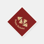 Pizza Slices Design Servet (Hoek)