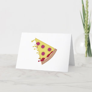 Pizza Slices Feestdagen Kaart