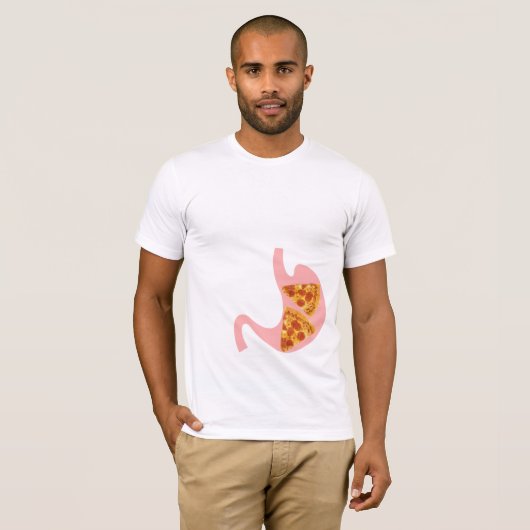 Pizza Slices in Mijn stroper T-shirt (Voorkant volledig)