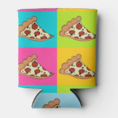 Pizza slices koelbox blikjeskoeler (Voorkant)