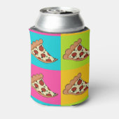 Pizza slices koelbox blikjeskoeler (Blikje Achterkant)