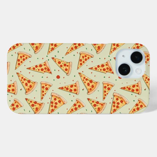 Pizza Slices Pattern Case-Mate iPhone Case (Achterkant (horizontaal))