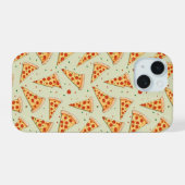 Pizza Slices Pattern iPhone 15 Case (Achterkant horizontaal)
