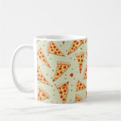 Pizza Slices Pattern Koffiemok (Links)