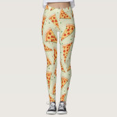 Pizza Slices Pattern Leggings (Voorkant)