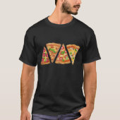 Pizza Slices Pattern T-shirt (Voorkant)