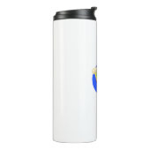 Pizza Sloth Thermosbeker (Gedraaid links)