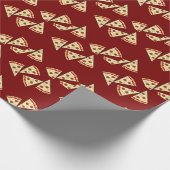 Pizza Sneden Ontwerp  Cadeaupapier (Hoek)