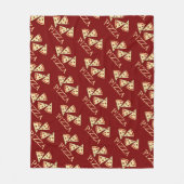 Pizza Sneden Ontwerp  Fleece Deken (Voorkant)