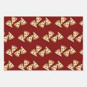 Pizza Sneden Ontwerp Inpakpapier Vel (Voorkant)