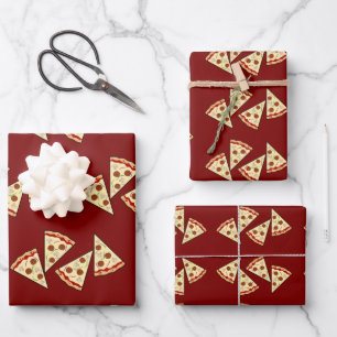 Pizza Sneden Ontwerp Inpakpapier Vel