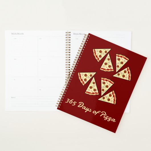 Pizza Sneden Ontwerp Planner (Display)
