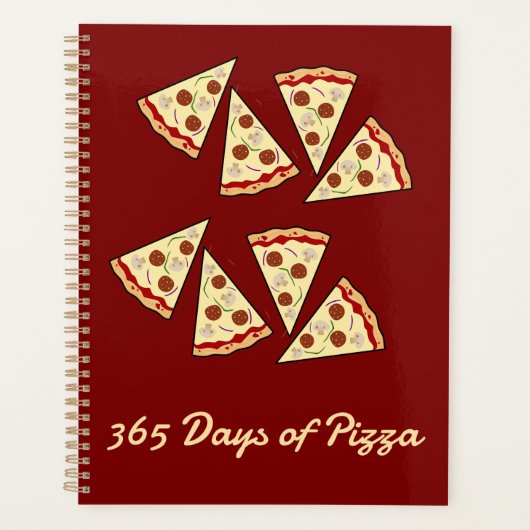 Pizza Sneden Ontwerp Planner (Voorkant)