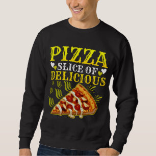 Pizza sneetje heerlijk trui