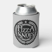 Pizza Snob - grappige pizza liefhebber Blikjeskoeler (Blikje Voorkant)