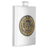 Pizza Snob - grappige pizza liefhebber Flacon (Rechts)
