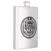Pizza Snob - grappige pizza liefhebber Flacon (Rechts)