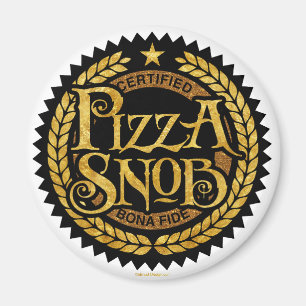 Pizza Snob - grappige pizza liefhebber Magneet