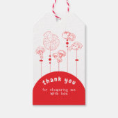 Pizza Special Delivery Baby Shower Cadeaulabel (Voorkant)