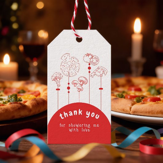 Pizza Special Delivery Baby Shower Cadeaulabel