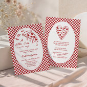 Pizza Speciale Bezorging Baby Shower Kaart
