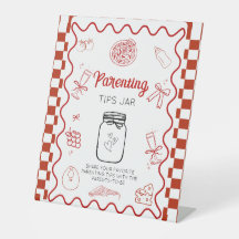 Pizza speciale deliv Ouderschap tips Jar Baby show