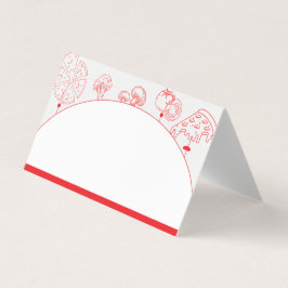 Pizza Speciale Levering Blanco Plaats Kaart