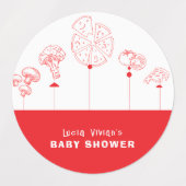 Pizza speciale levering labels (Design 1)