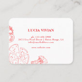 Pizza speciale levering Visitekaartje (Achterkant)