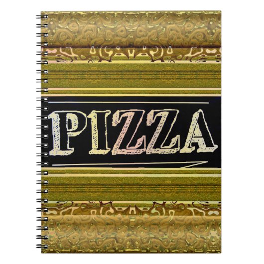 Pizza Spiral Notitieboek (Voorkant)