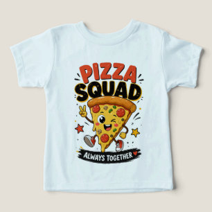 Pizza Squad Schattige Kawaii Pizza Vrienden Grap