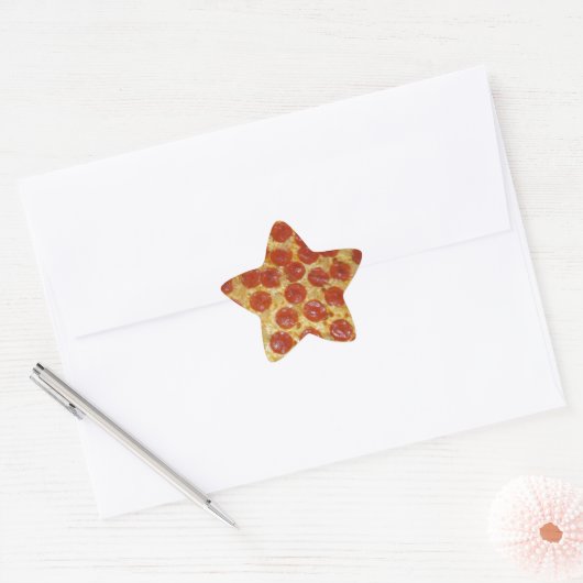 Pizza Ster Sticker (Envelop)
