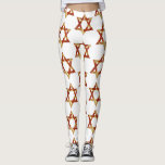Pizza-ster van David leggings<br><div class="desc">"pizzakster van david ",  interreligieus ,  "interreligieuze" ster van david""happy hanukkah""chanukah jewish"Hanukkah,  channukah,  chanukah,  chanukkah,  chanukkah,  hannuka</div>