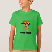 Pizza Steve T-Shirt voor kinderen (Voorkant)