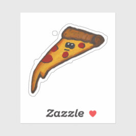 Pizza sticker