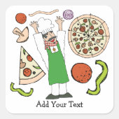 Pizza Sticker (Voorkant)